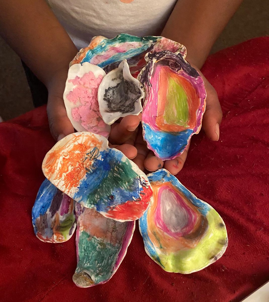 “This beautiful shells have been a tool for intergenerational bonding between me &amp; my granddaughter. Just as I have migrated from Nigeria to England these shells have also migrated from somewhere far to Sheerness &amp; now to Walderslade.” – Omolola Oyewusi #SwaleMigrationStories