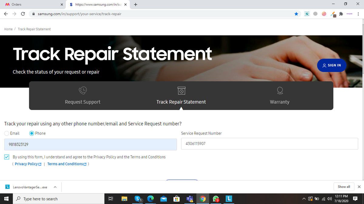 mewebstrategist's tweet photo. please solve at least pipelines service request. Samsung hearing world doesn't have any concrete answers on customer queries.. Phones are being dead (including mine with in 10month) &amp; mobiles phones parts are not available in ur service center.  job sheet number: 4306115907 https://t.co/hexOBpw2ND