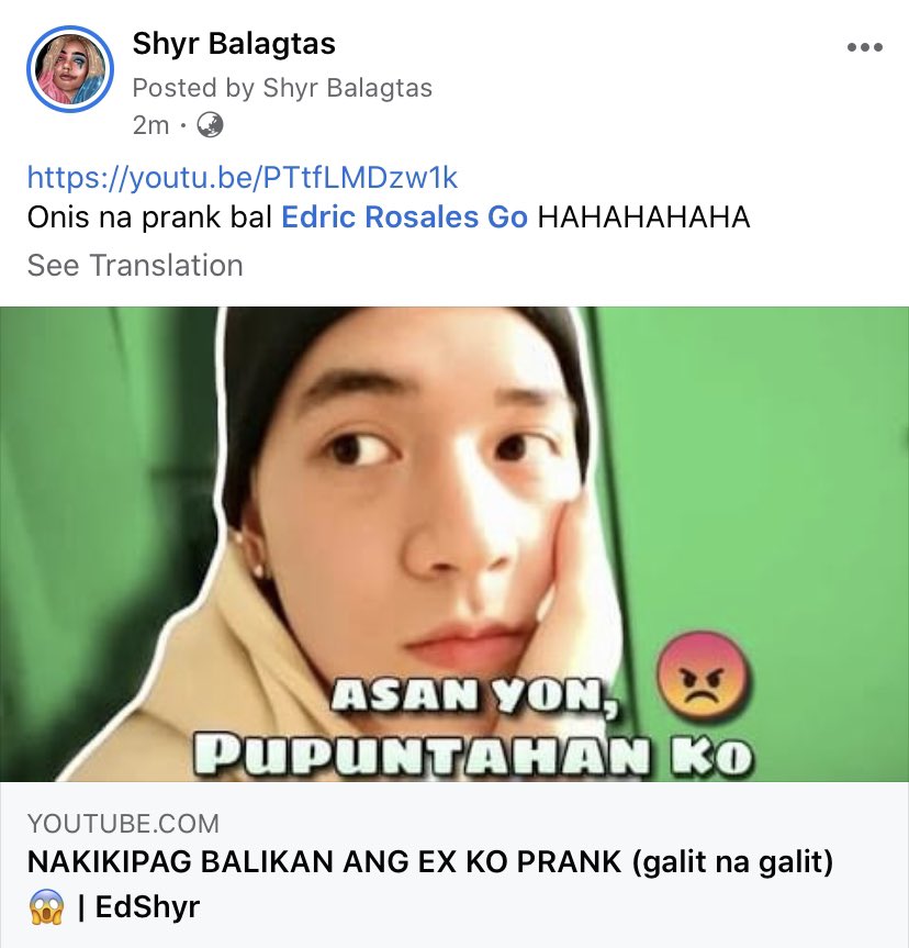 ShyrBalagtas31's tweet photo. Nuod na tayo mga kashyr at choi @_Edricgo https://t.co/ZRfuwviEfl