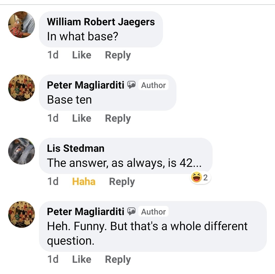 The exploration for the actual correct answer to this Unicornian Math syllogism began thusly a few days ago in the  #SocietyForBadLogic FB group version of this thread: