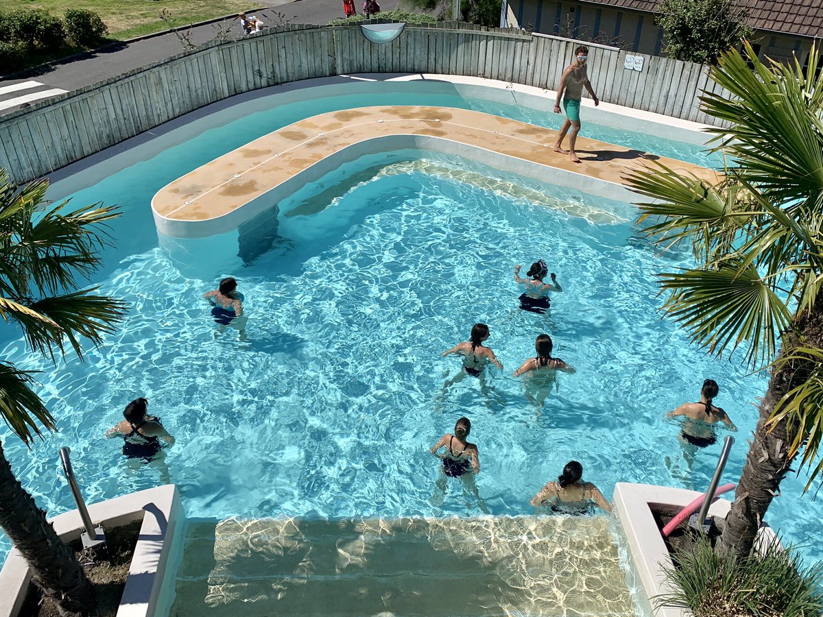 Aquamouv’ ! C’est tous les jours. #PvBranville #PierreEtVacances #PVCP #NormandyGarden2020 #VillagePV #pierreetvacances