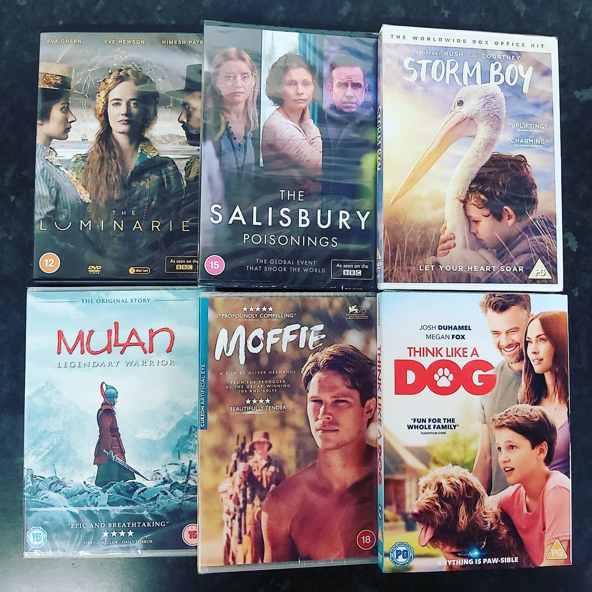 hmvIpswich's tweet photo. It's a monday so that means new releases. We have #WillandGrace #DontLetThemIn #Arkansas #Assistant #Mine9 #CurbYourEnthusiasm #Luminaries #SalisburyPoisonings #StormBoy #ThinkLikeADog #Moffie #MulanLegendaryWarrior #NewMovieMonday @Shop_Sailmakers https://t.co/wE1PtWMulw