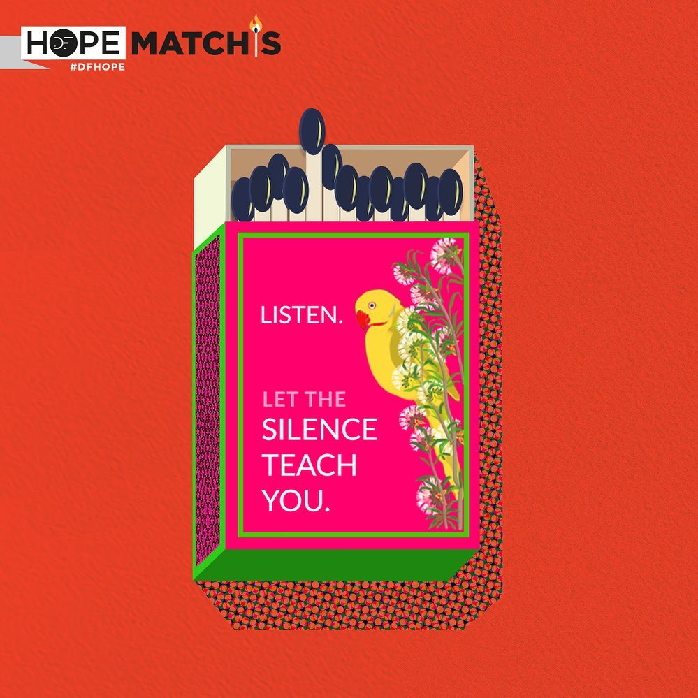 InDesignFoundry's tweet photo. It's time we strike our inner matchis!
Calling #artists, #creators, #designers, #poets, #musicians, #writers, #creative minds to #DesignForHope.
Join this #SocialCampaign to uplift #Hope in our communities.
Submit your entry on IG/FB/IN/T with #DFHope to get featured. https://t.co/by8yNRJJsk