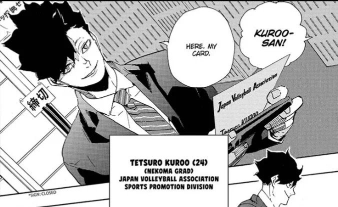 KUROO, YAKU AND LEV BE WEARING LUXURIOUS SUIT AND TIE AND THEN THERE'S KENMA IN JUST HIS BOUNCING BALL HOODIES BUT UNDOUBTEDLY THE RICHEST AMONG THEM 