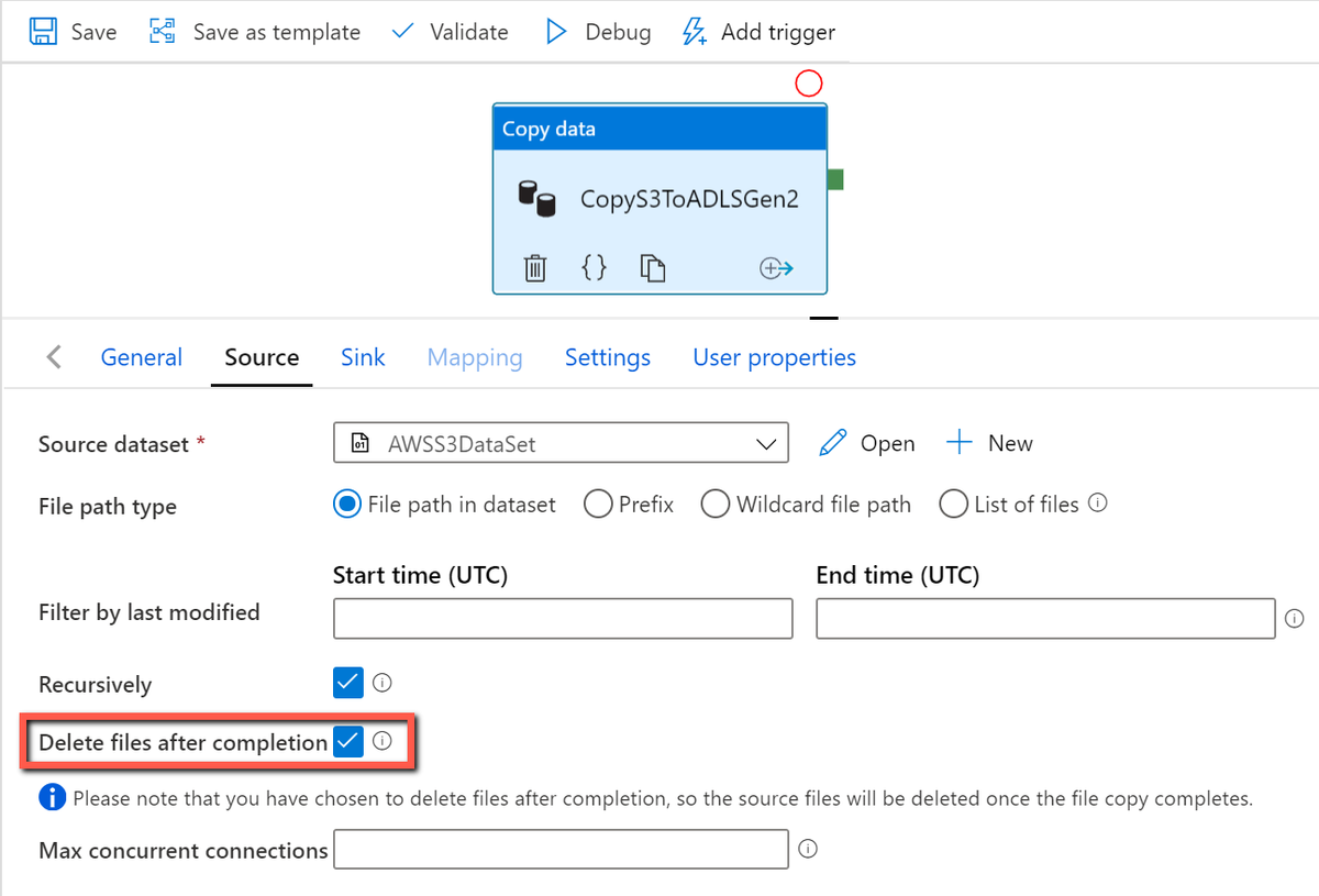 nicolaferrini's tweet photo. Best practices of how to use ADF #copyactivity to copy new files only: In on-going ELT scenario, how to easily load new files only after an initial full data loading is a very common use case. One of the typical examples is that files can be continually… https://t.co/RlSt0U1Wn2 https://t.co/FwhWJIH6eM