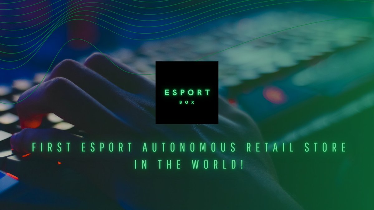 ESPORT BOX - first eSports accessories autonomous retail store in the world!
More than 800 products and services for eSport in our autonomous store.
#retailnews  #autonomousstore #futuretrends  #startup  #esports #esportsindustry #esportsnews #esportsbusiness #gameindustry
