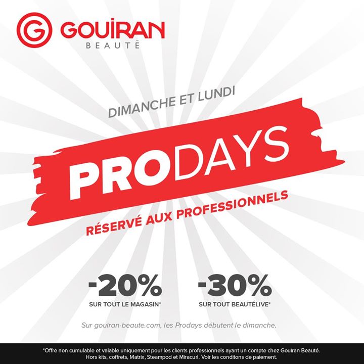 Gouiran_Beaute's tweet photo. #prodays Remises exclusives sur vos produits préférés 😍
JE FONCE >> https://t.co/0BStiAzfKF
#promodays #promo #shopping #catalogue #cataloguepromo #prixréduits https://t.co/6oZyXgKLwu