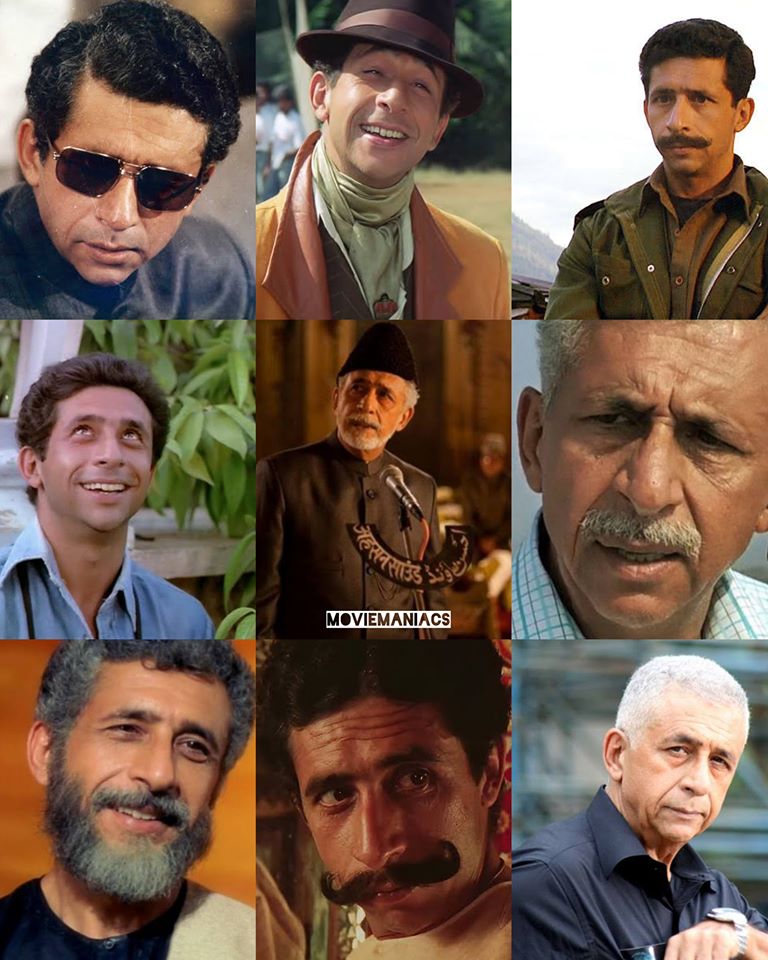 One man... 
Many faces!

Happy Birthday gem Naseeruddin Shah 