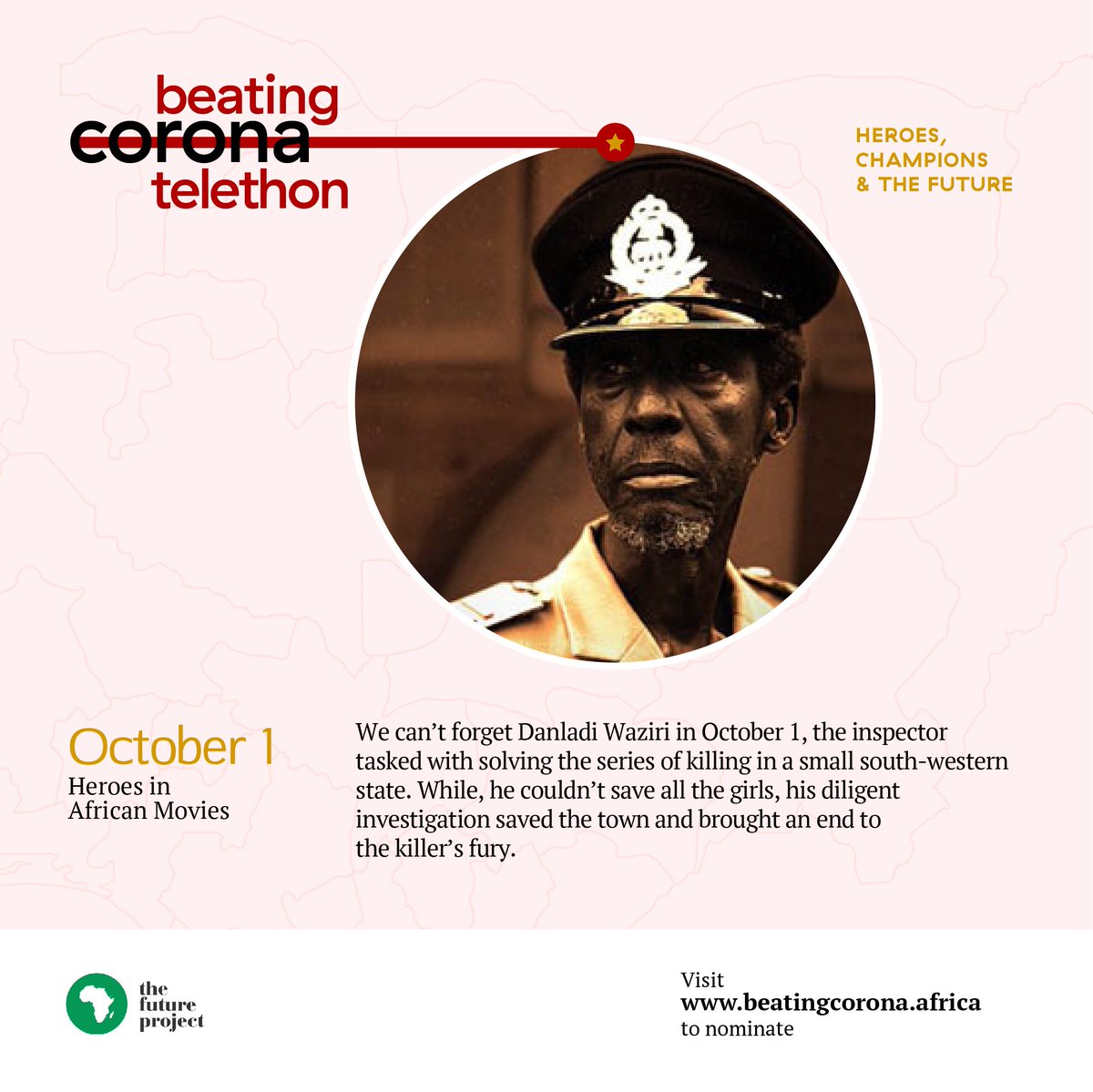 TFAAfrica's tweet image. His dedication and discipline to work mirrors the zeal and enthusiasm front-liners, nurses, doctors and other health workers are using to fight the virus to bring an end to the imminent threat facing the society.

#BeatingCoronaAfrica #TheFutureProject #BeatingCorona