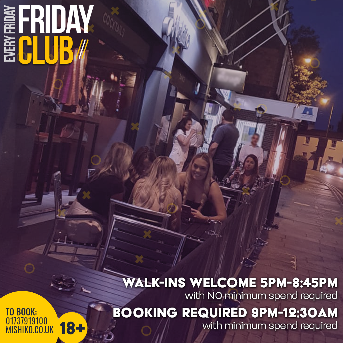 MishikoReigate's tweet photo. The weather is looking lovely again this weekend so the tables and chairs will most certainly be out with the bar doors wide open! 

The easiest way to book a table is online - https://t.co/KqM37Hk33S. You can also call to book on 01737919100 📞 https://t.co/l703MdrTI1
