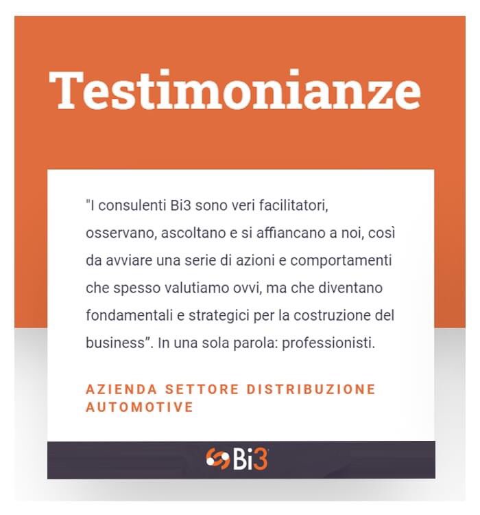 Bi3Matera's tweet photo. perchè scegliere Bi3 Scuola di Management
in una sola parola: #professionisti - #testimonianze da un nostro cliente settore #automotive
- per info sui nuovi percorsi formativi, visita il nostro sito https://t.co/q2btitqQJ7
- sedi #matera #roma #milano https://t.co/mXtIZEw4EN