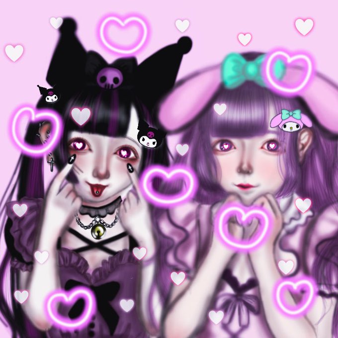病みかわいいのtwitterイラスト検索結果 古い順