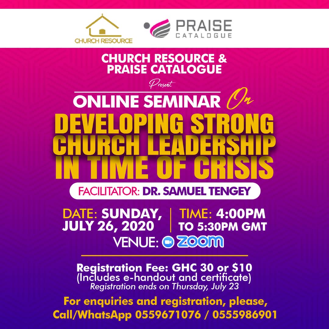 Praisecatalogue's tweet photo. #OnlineSeminar 
#WithDrSamuelTengey
#RegisterNow 

Be equipped now with the prerequisite information to be uniquely outstanding. https://t.co/JFk1hJwynv