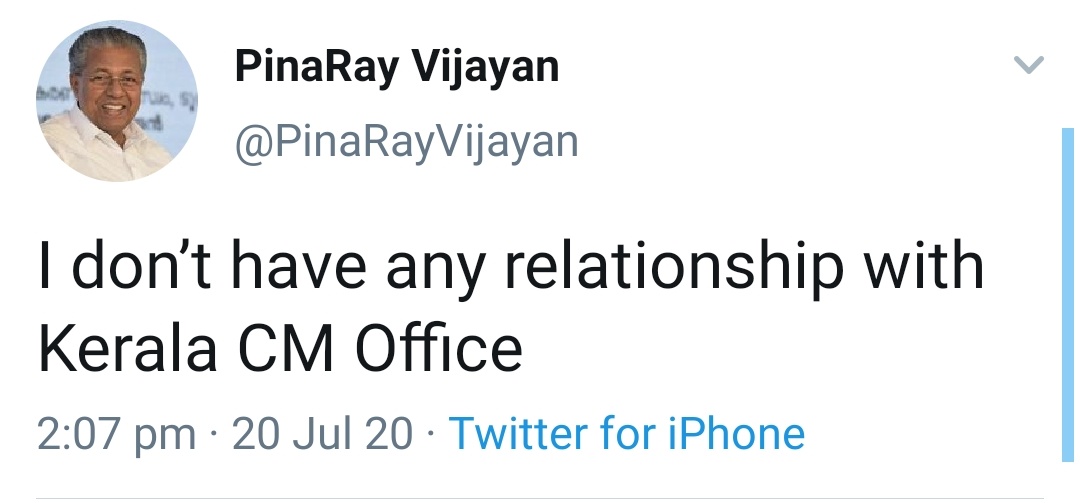 VarkeyAk's tweet photo. Guys this is the only one thing that we can believe about him 🤷♂️🤷♂️
#PRVijayan https://t.co/MXLoIHCaeY