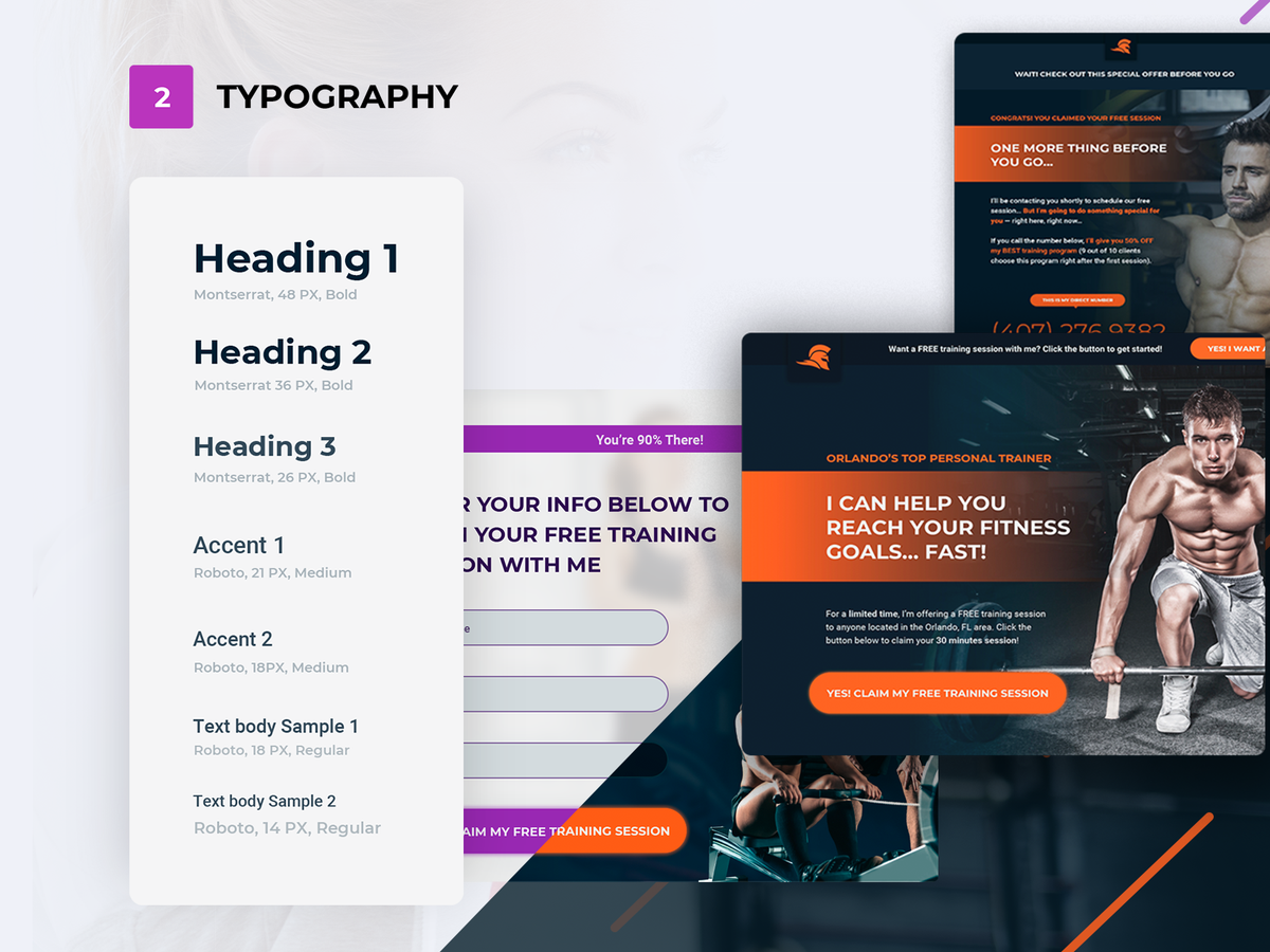 TimoRomo's tweet photo. Fitness trainer web template: typography rules.

Source: https://t.co/wnSaKh3MyK

#trainer #fitnes #web #template #uiux #brand #sketch #design #overview https://t.co/FDUasjVsOz