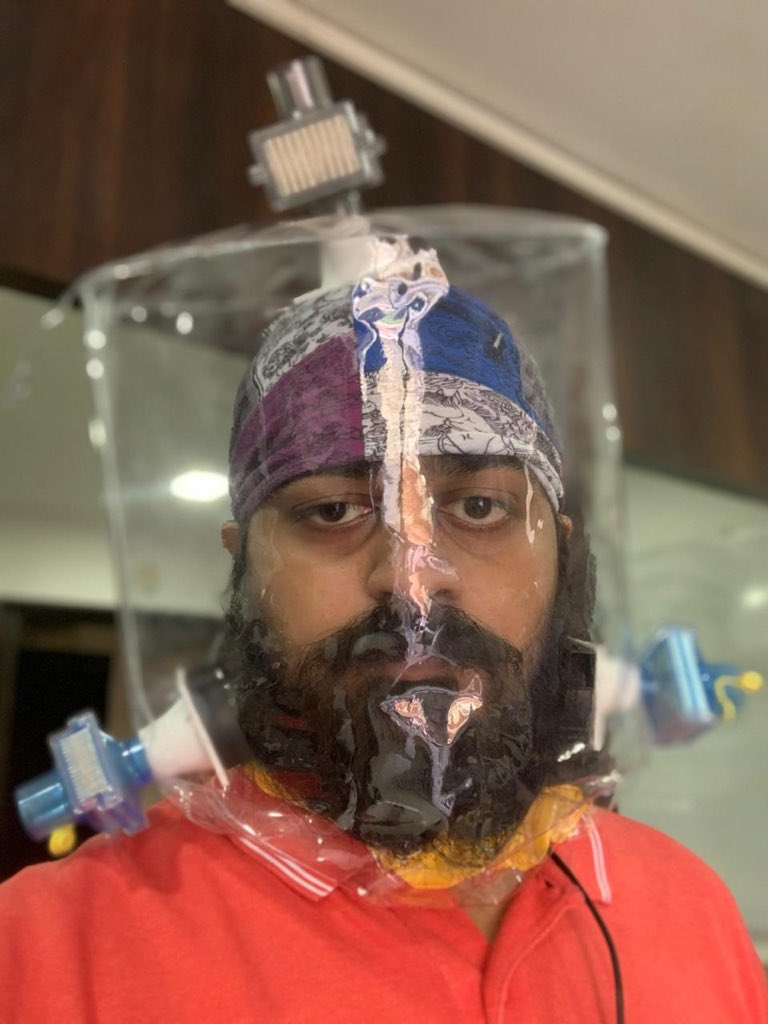 murarke's tweet photo. We have been working on a new personal air purification "bubble" in the last few weeks. After hours of testing in critical environments, we are close to launching it officially. Here is a glimpse! @Active_IAQ #Covid_19 #COVID19India https://t.co/s2vt5f5XOX