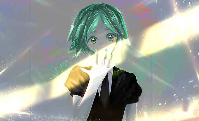 宝石の国-Land of the Lustrous
フォスフォフィライト-PHOSPHOPHYLLITE
ダイヤモンド-DIAMOND 