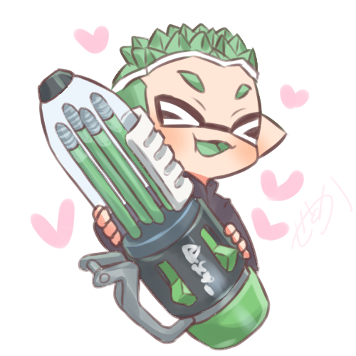 I Love オーバーフロッシャー 12日目はタコボーイとお風呂です せとか 有償依頼〆のイラスト