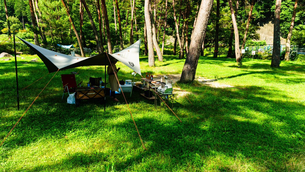 dchansinsyu's tweet photo. 週��のデイキャン🏕
タープおろしには最高の天気でした。

この時期の外そうめんは最の高ですね🤤

#デイキャンプ 
#キャンプ好きと繋がりたい 
#sigmafp 
#sigma100400DGDN https://t.co/d30tEZiLf9