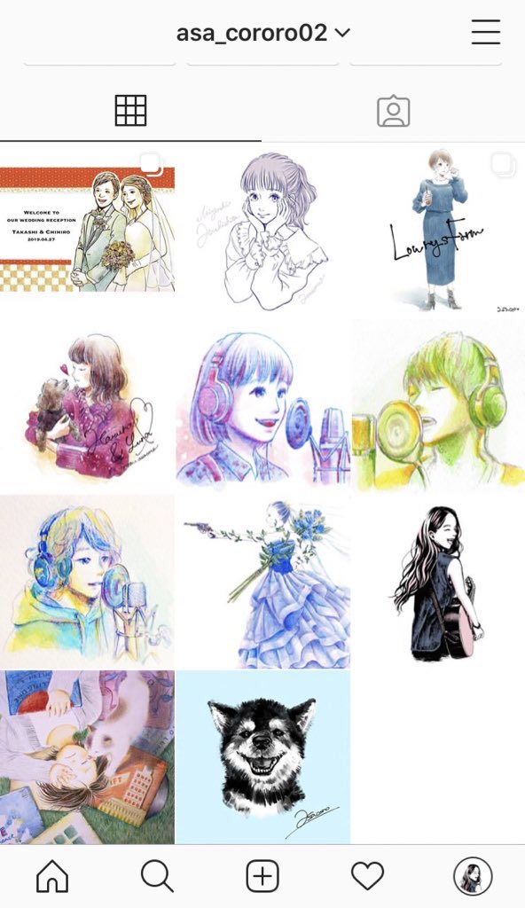 インスタグラムの
アカウントをリニューアルしました🎨

ゆるい絵→https://t.co/YL3dEGPHow

人物画→https://t.co/D8DKpfi7uV

0から作り直したので、
以前のフォロワーさんの方々
よかったらまたフォローして下さい🙇‍♀️! 