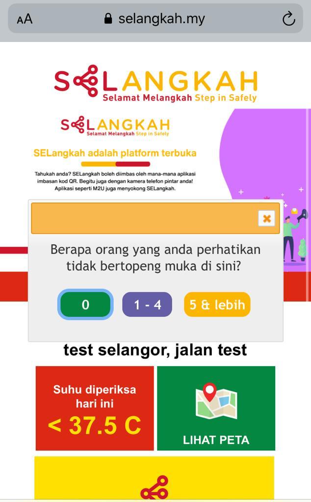 Selangkah_MY's tweet photo. Today we run a survey to understand public compliance to SOP! Thanks for crowdsourcing data, the response is out ! https://t.co/uj7LznP1EL