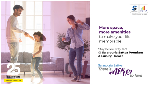 SattvaGroup's tweet photo. Just pay 25% and move-in to a spacious, ready-to-move-in home!
These homes, with great views and natural light, offer you the best WFH experience. With Salarpuria Sattva, there’s more to love.

Plan a visit by calling us at 18001213344

#SalarpuriaSattva #TheresMoreToLove https://t.co/u9hQCTrN4E