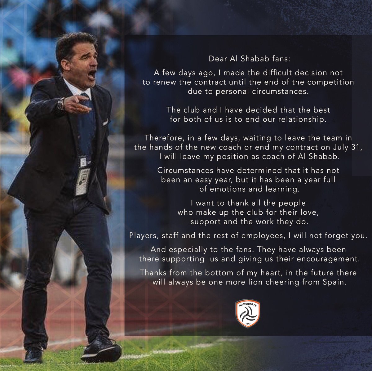LuisGarciaPlaza's tweet photo. Gracias a todos! thanks to everyone! 🧡🧡🧡 https://t.co/X7IzkMcAD7