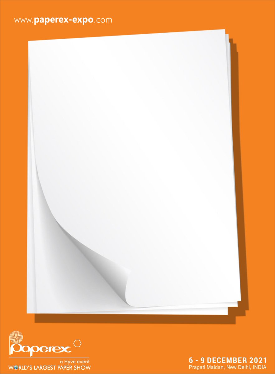 Paperex_expo's tweet image. @Paperex_Hyve from 6-9 December, 2021 at Pragati Maidan, New Delhi, India. Website: india.paperex-expo.com

#exhibitions #HyveIndia #paper #pulp #packaging #paperbusiness #expo #paperindustry #paperpackaging #paperboard #papermill #NewDelhi #industry #events #paperex2021 #Delhi
