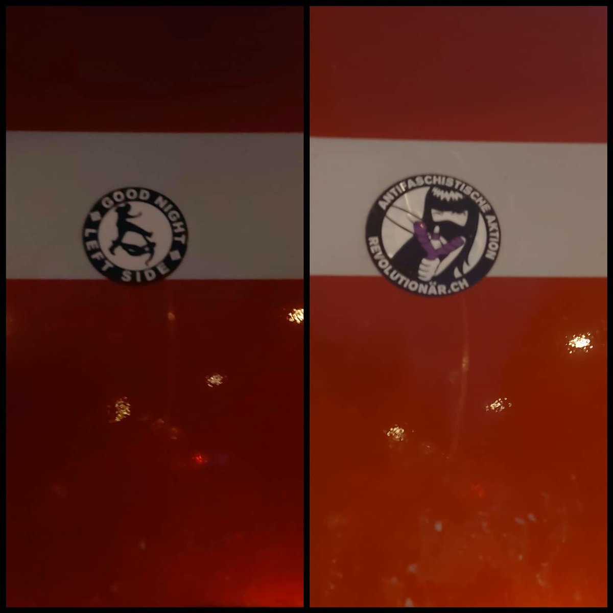 Ne laissons pas fleurir dans nos villes et villages les stickers réactionnaires ou fascistes 👊
#BéarnAntifa #actionantifasciste #antifa #autodétensepopulaire
