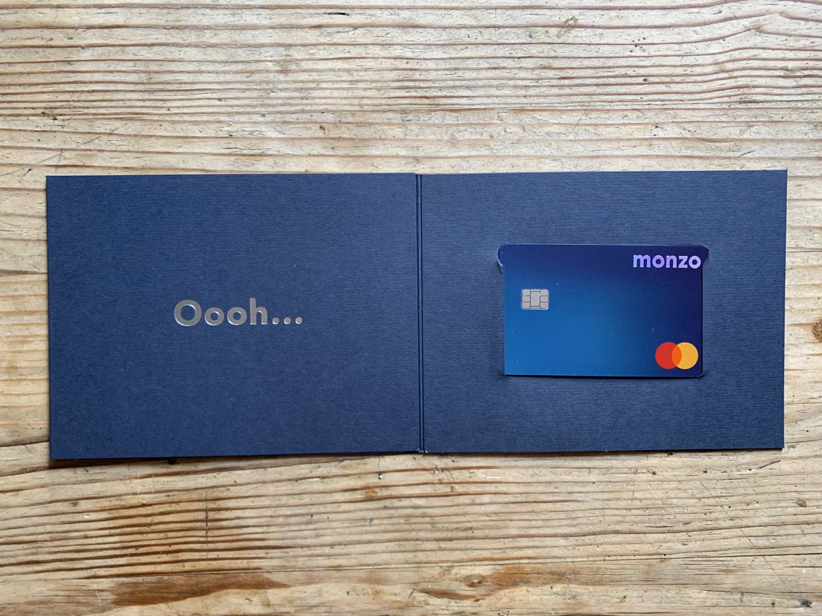 ianmartinadams's tweet photo. Hello sexy @monzo #MonzoPlus 💙 https://t.co/MYLHGiOUp5
