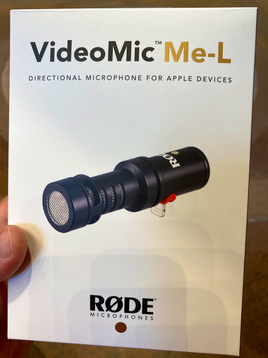 frankie_tech's tweet photo. Trying out a new Mic for my #iPhone11ProMax filming and street tech. Time to start using some better quality mics than the ones I have used before! #Rode #Mic #BetterAudio https://t.co/jtc1G2eWZd
