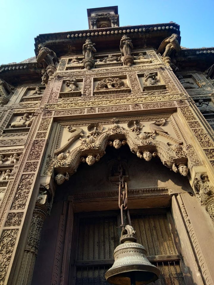 5/n 9} The temple itself is very beautiful and stunning, looks ancient, feels like great temples of south india.10} There is very detailed texturing & various kind of designing on the temple with stone as the whole temple is made of stones.