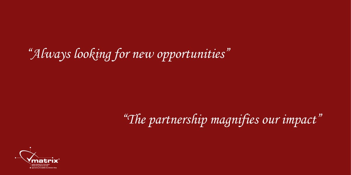 We have successfully achieved the @Matrix_Standard, they reported: We have admirable integrity and professionalism in our service delivery and that we are a passionate organisation with excellent working arrangements with those we partner with. #MatrixStandard #MakingADifference