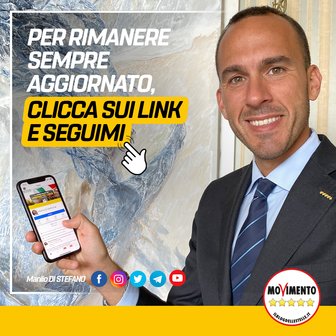 Manlio Di Stefano tweet media