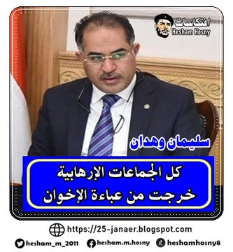 سليمان وهدان  وكيل مجلس النواب  كل الجماعات الإرهابية  خرجت من عباءة الإخوان