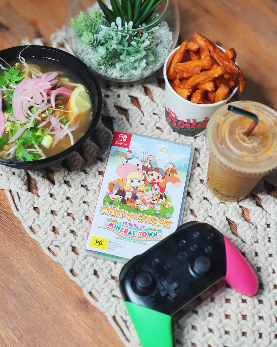 stardew_hollow_'s tweet photo. Roll'd and Friends of Mineral Town 🤤
#StoryofSeasons #FriendsofMineralTown #StoryofSeasonsFriendsofMineralTown #HarvestMoon #Rolld #Vietnamese #Food #Cozy https://t.co/xY13JdfVS3