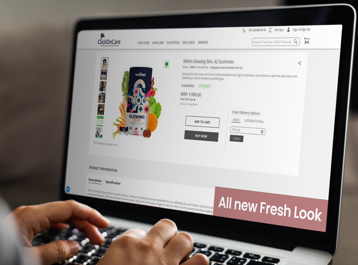 akshatmalik's tweet photo. Presenting you the all-new @clickoncare -  with Frontend UI Enhancement for better Customer Experience.

Visit - https://t.co/a6p2iIlepf

#ClickOnCare #WebsiteDevelopment #UI #Development #NewLook #FreshLaunch https://t.co/WgMexShQTM