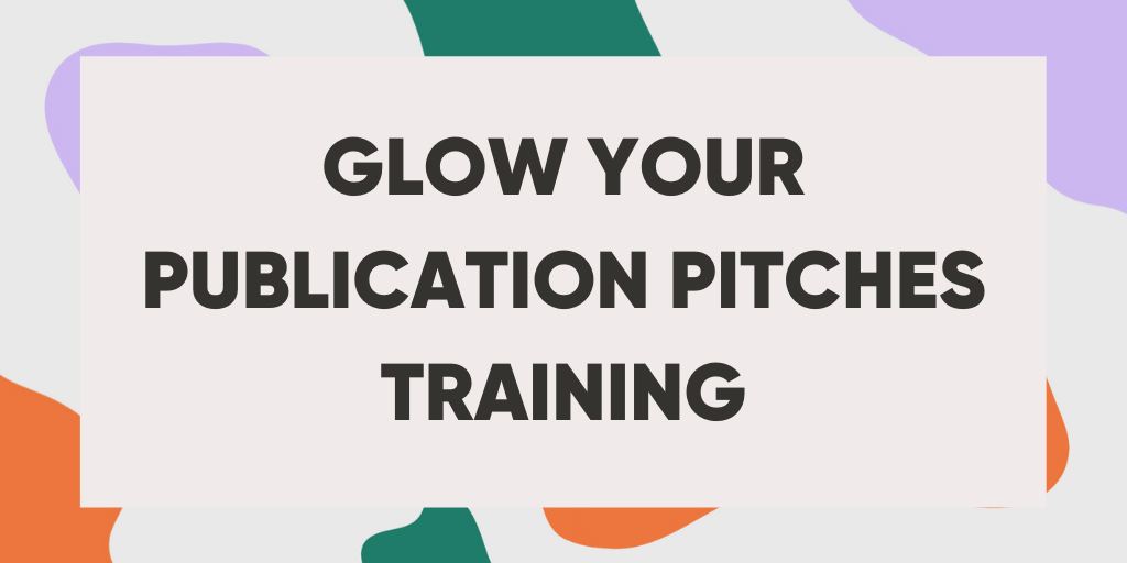 GrowGlowCo's tweet photo. Members recently had a live training session with Girl On Film all about 'Glow Your Publication Pitches'.

Is this something you want help with? 'Glow Your Publication' is available if you join our community:
https://t.co/0VCwSlkjM9 https://t.co/6ZlxvBr4wq