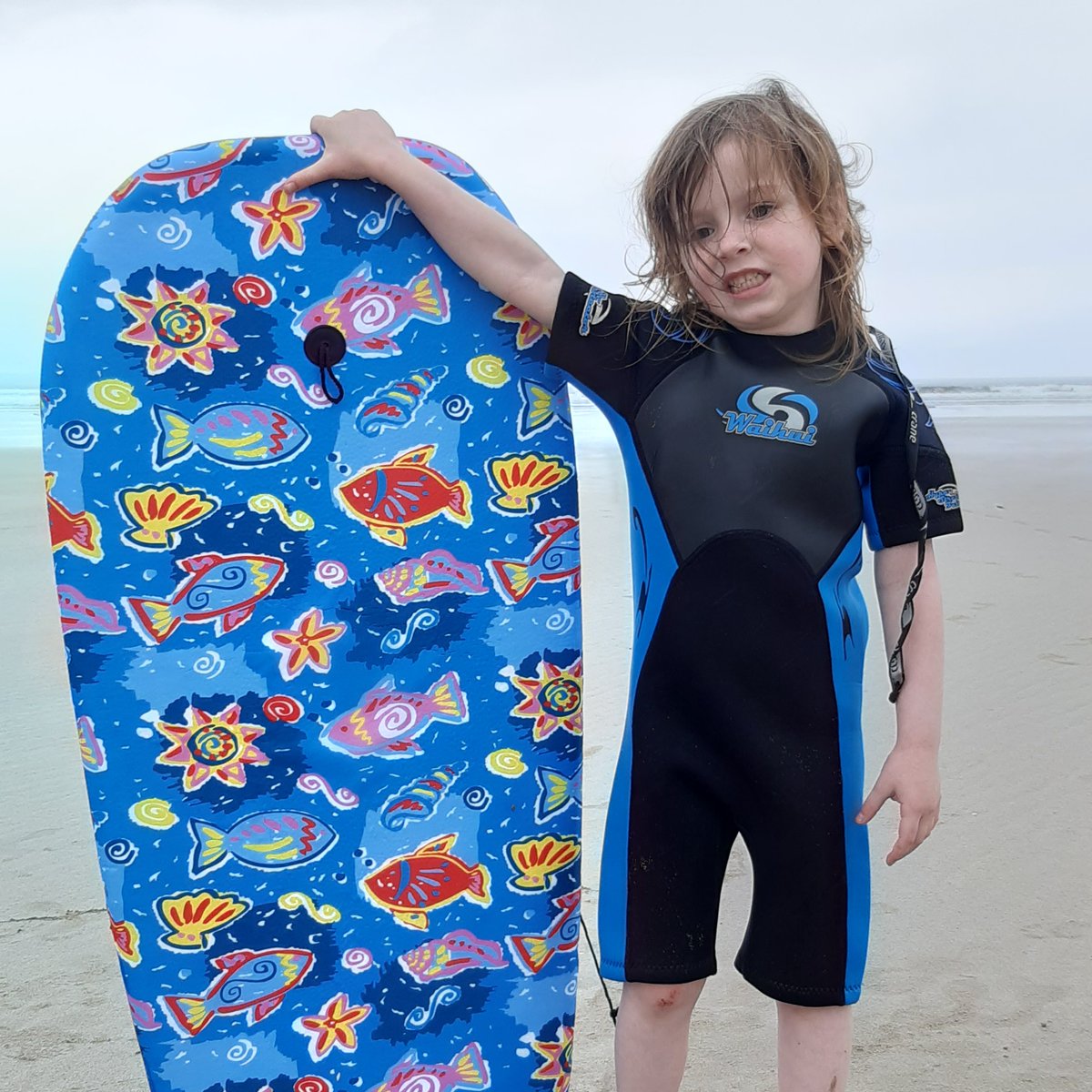 Testing the water!
 
Young surfer Roisin Gannon, age 4, took to the water at Enniscrone beach, Co. Sligo last Friday for an invigorating surfing session. Rosin visited the beach while the EU SWIM team collected water samples for water quality data.
#afbi_ni  #UcdDublin