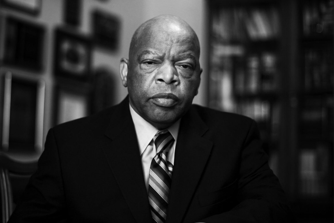 NathanASmith1's tweet photo. Do not get lost in a sea of despair. Do not become bitter or hostile. Be hopeful, be optimistic. Never, ever be afraid to make some noise and get in good trouble, necessary trouble. We will find a way to make a way out of no way. #goodtrouble- Rep John Lewis https://t.co/Fg3Xjr0dQN
