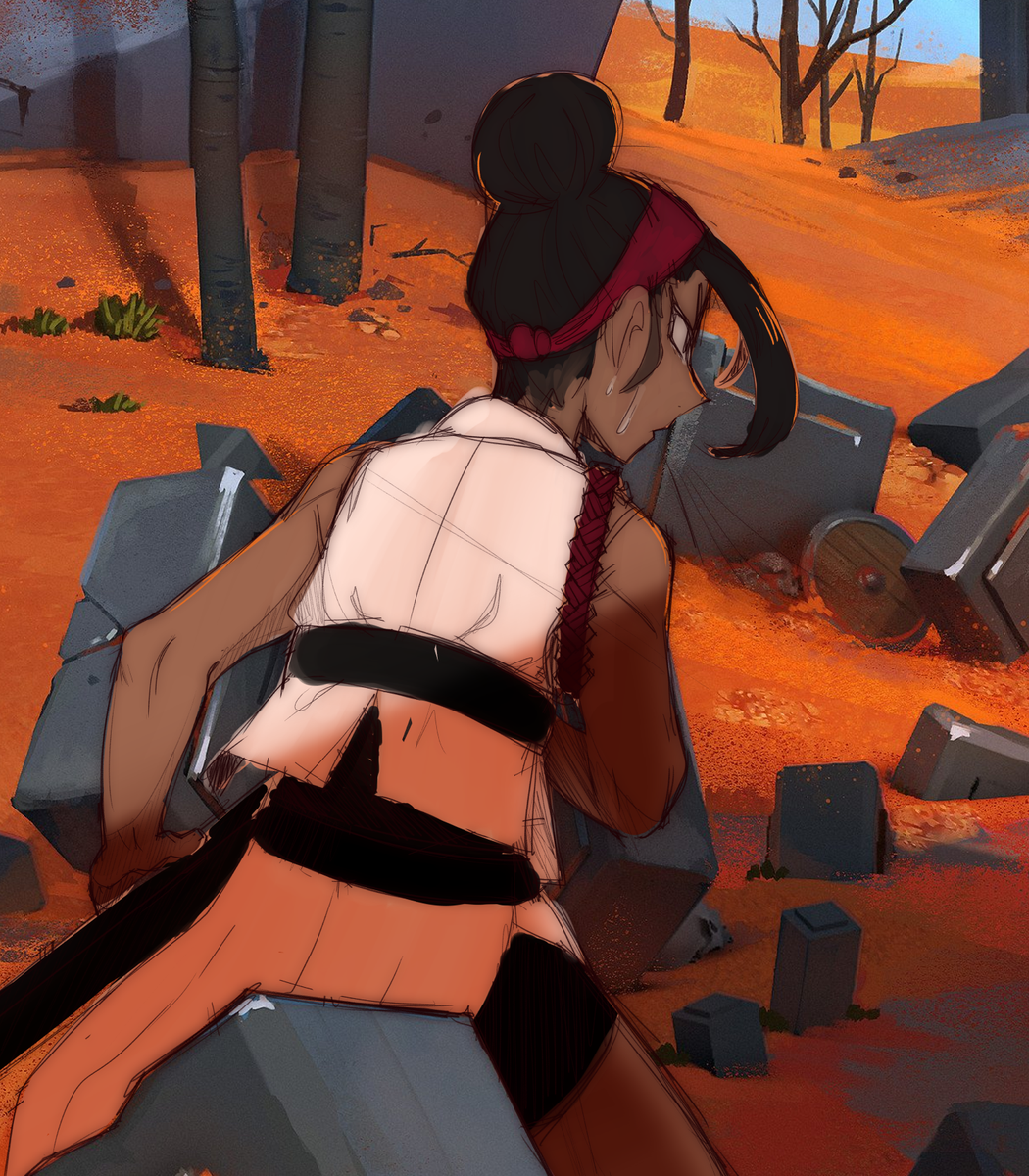 MagicalGirlCarl's tweet photo. "Looks like I'm not the first one here..."
Wish I had more time to do more than just a sketch but commissions are awaiting! #JustAddCharacter
Thanks for the stunning background @randomspirits ! https://t.co/mRj7TehFjW