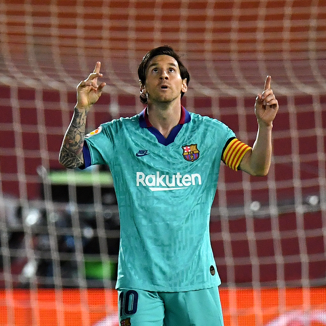 brfootball's tweet photo. 2011-12: 50 goals
2019-20: 21 assists

Lionel Messi is now La Liga's single-season record goalscorer and assist provider 🐐 https://t.co/khdJExghNe