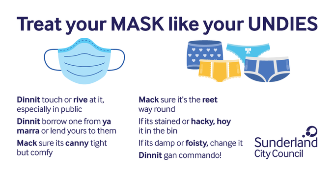 A guide to mask etiquette - treat it like your undies