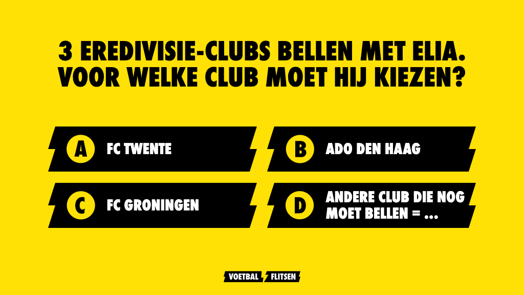 FCVideoNED's tweet photo. #FCTwente-trainer Ron Jans wil hem graag, Arjen #Robben appte hem of hij naar #FCGroningen komt, Martin Jol van #ADODen Haag waagde een poging. Voor welke club moet Eljero Elia (33) kiezen? #helpeljerometkiezen https://t.co/FHQ4uFcuaZ