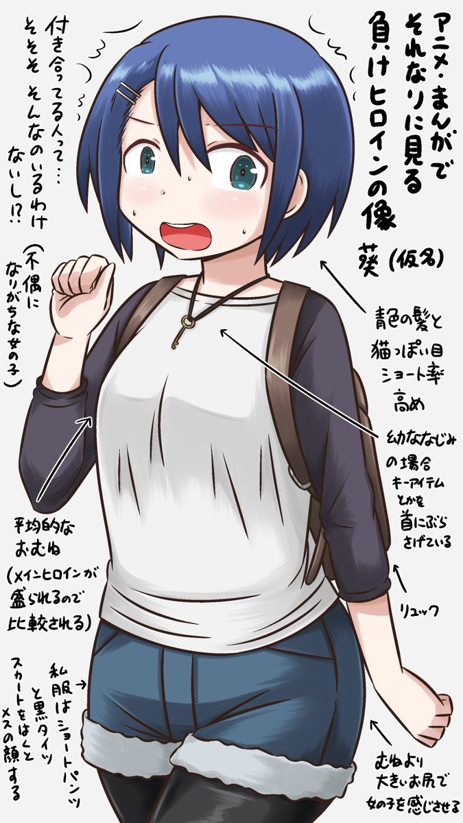 【アニメ・漫画でなんか負けヒロインになるタイプ】
あくまで感想です 