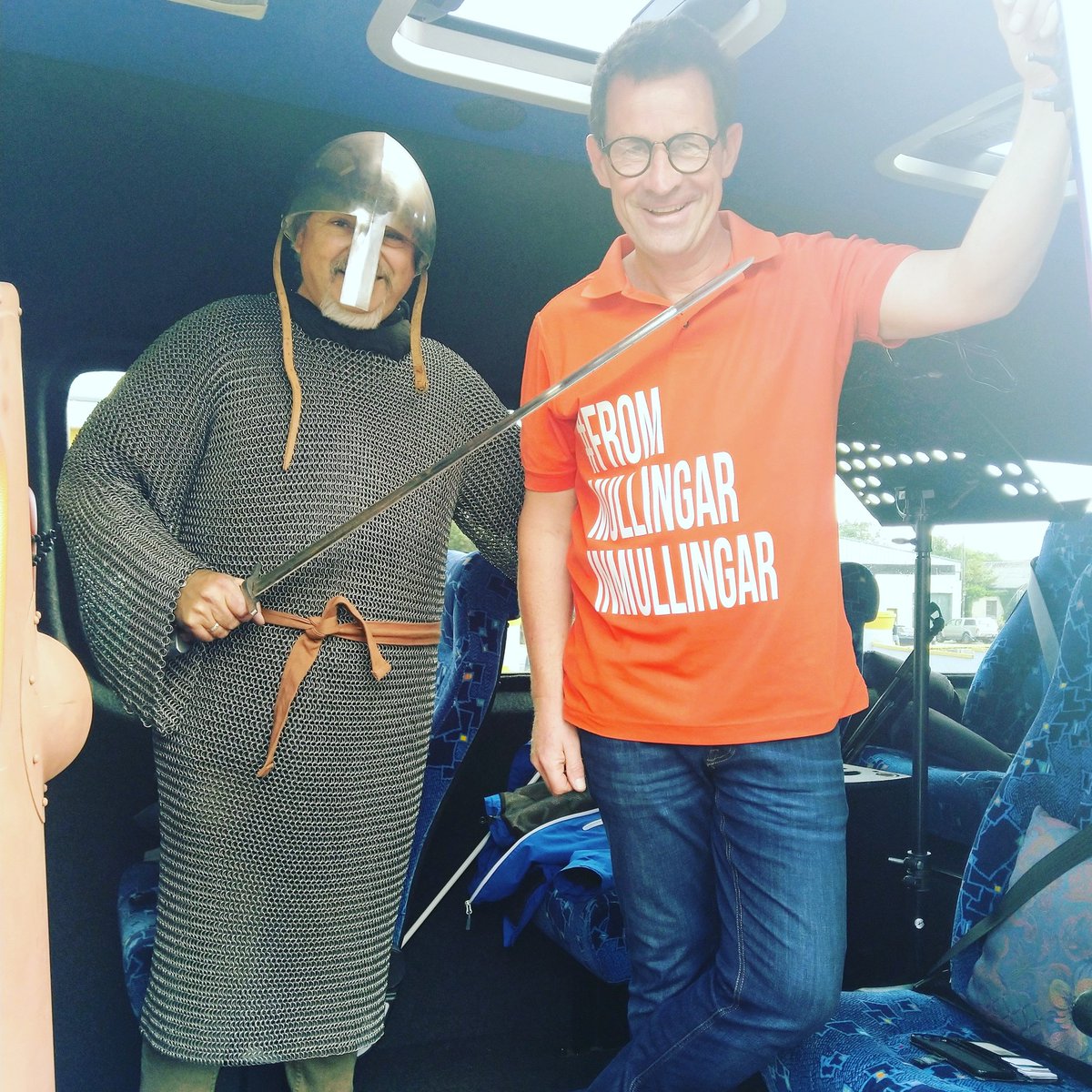 KnightsConquest's tweet photo. Lights, Camera, Action! All set to roll at Knights and Conquests with Ray Dolan. Tune in on Facebook Ray Dolan from Mullingar in Mullingar @ 12 bongs! #bussessions #raydolanshow #frommullingarinmullingar #knightsandconquests
https://t.co/NsTfWVYuFo https://t.co/OMHVs2wyu1