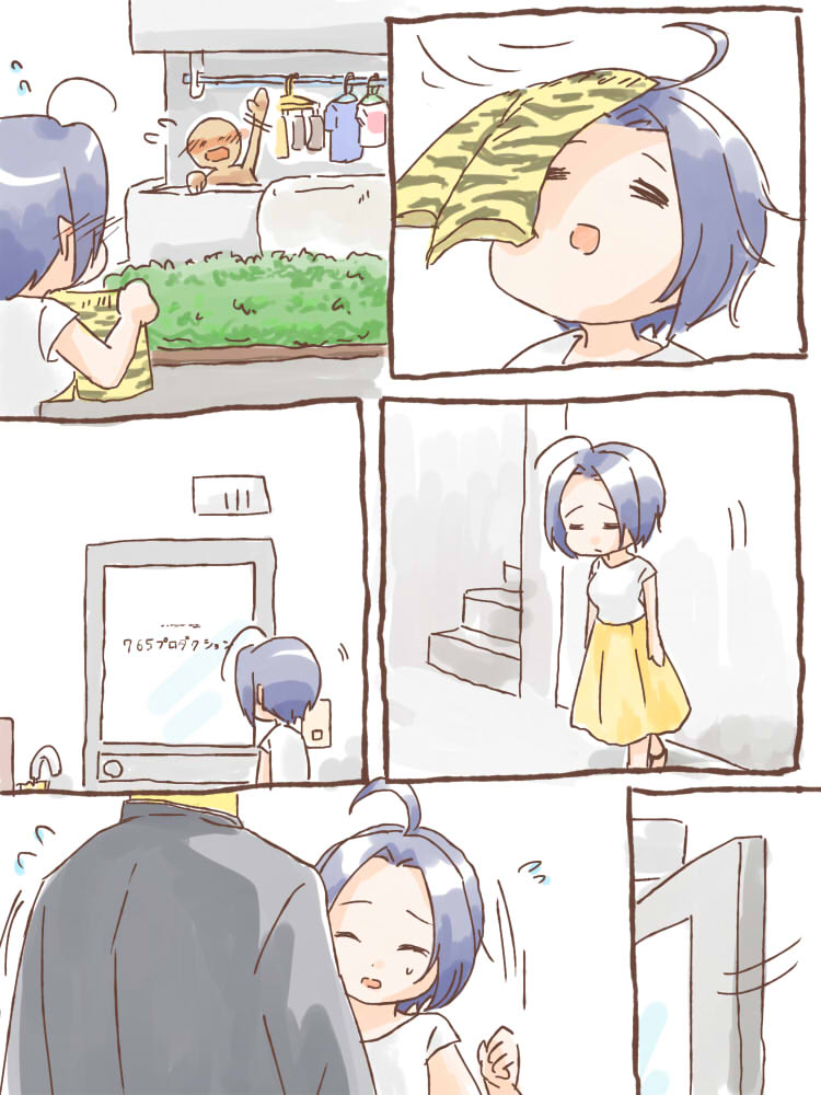あずささん誕生日おめでとうございます!!!!!??遅刻!!!!
昔のやつを描き直しました。いま気付いたんですがPヘッドひっくり返ってますが気にしないでくださいませね☺️ 