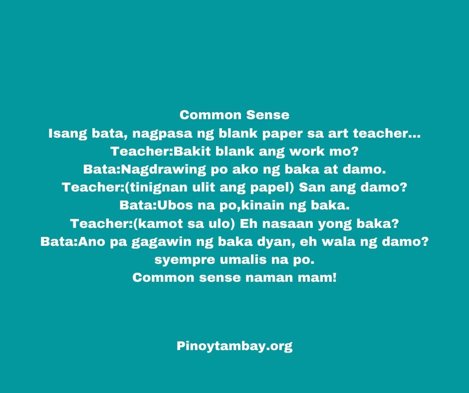 TambayBlog's tweet image. Common Sense
pinoytambay.org/common-sense-2/