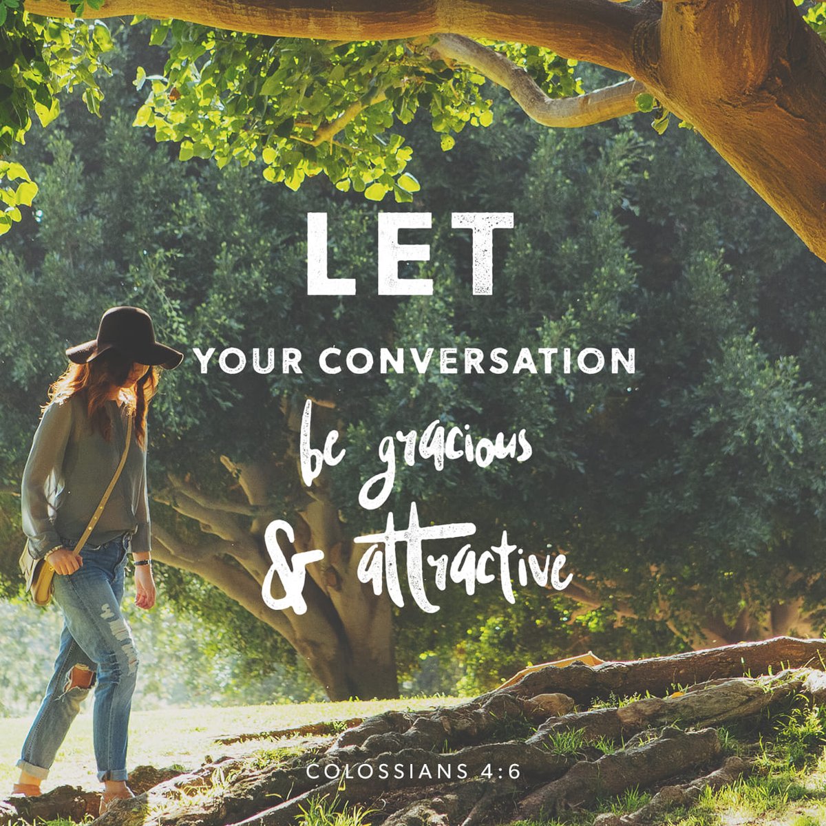 Daily_Bible's tweet photo. Let your conversation be gracious and attractive so that you will have the right response… https://t.co/MZiEt7O64o https://t.co/wZVTHTUSSe