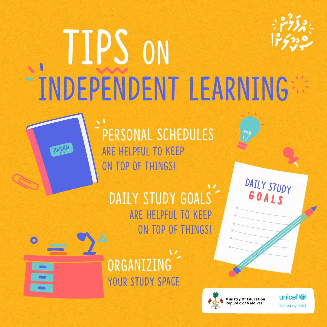 Independent learning develops creativity and intellectual curiosity which fosters self-reliance in children. 📚
#UfalunSchoolah